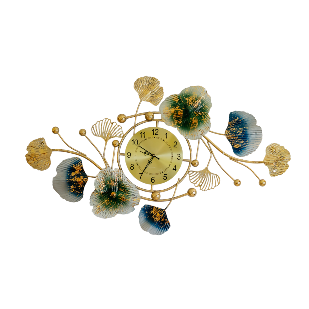 Floral Fantasy Wall Clock Dekspace