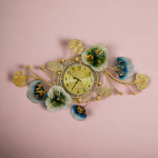 Floral Fantasy Wall Clock Dekspace