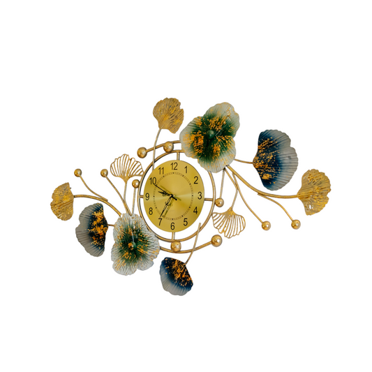 Floral Fantasy Wall Clock Dekspace