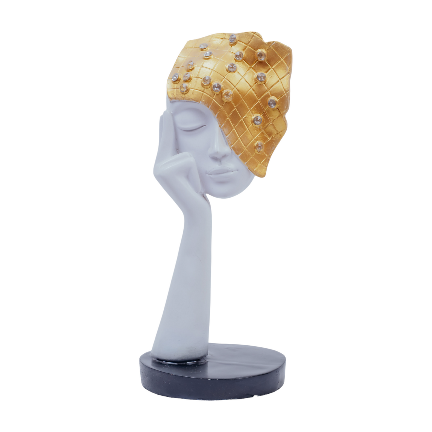 Lady with the Broken Face Abstract