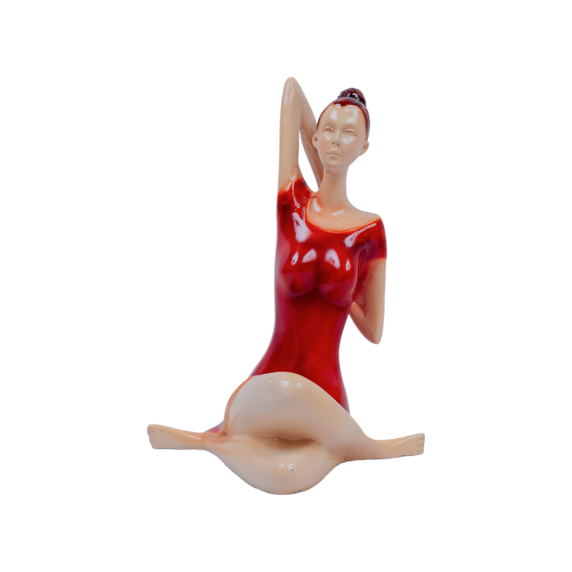 Tricolor Yoga Lady - Set of 3 Dekspace