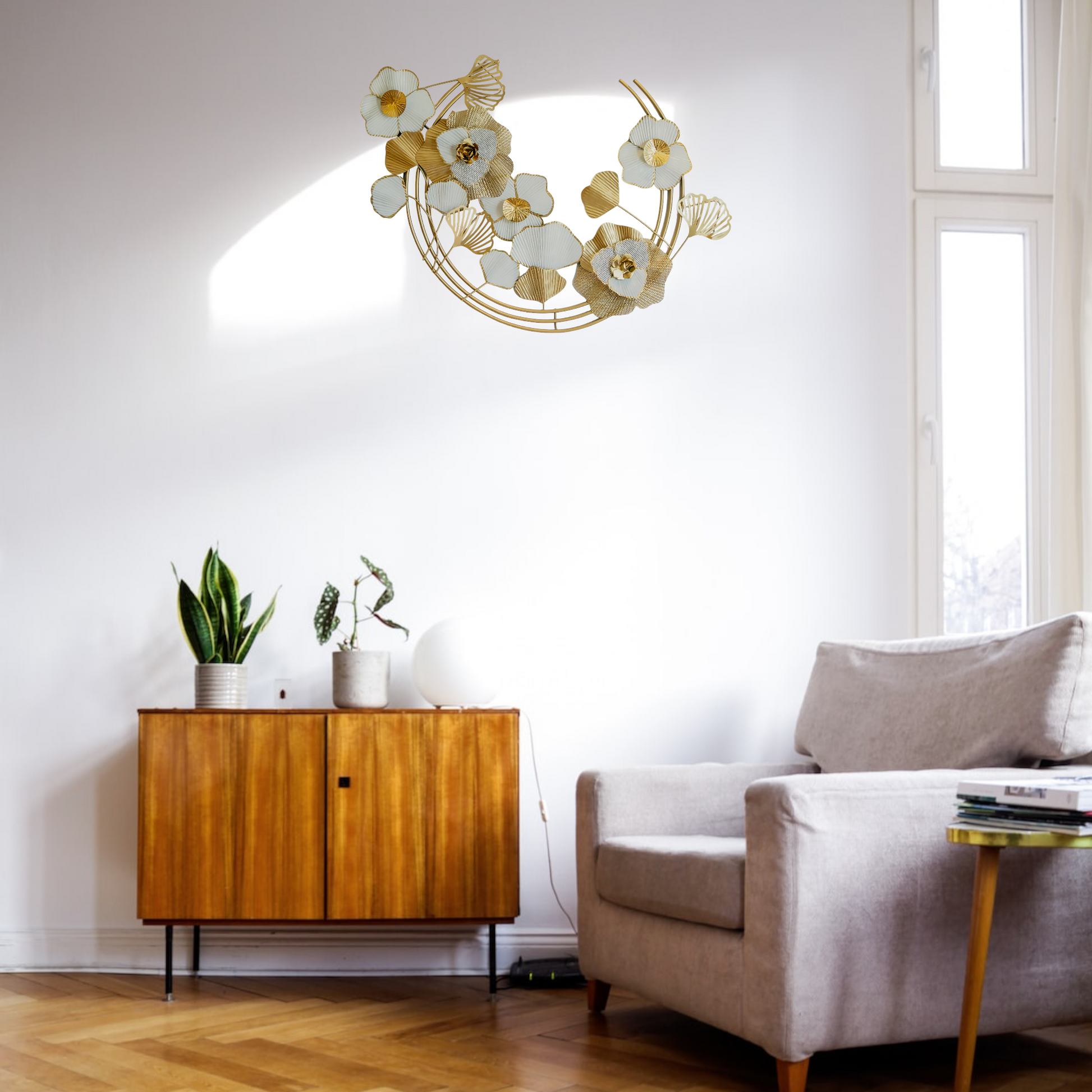 Lunar Blossom Wall Art Dekspace