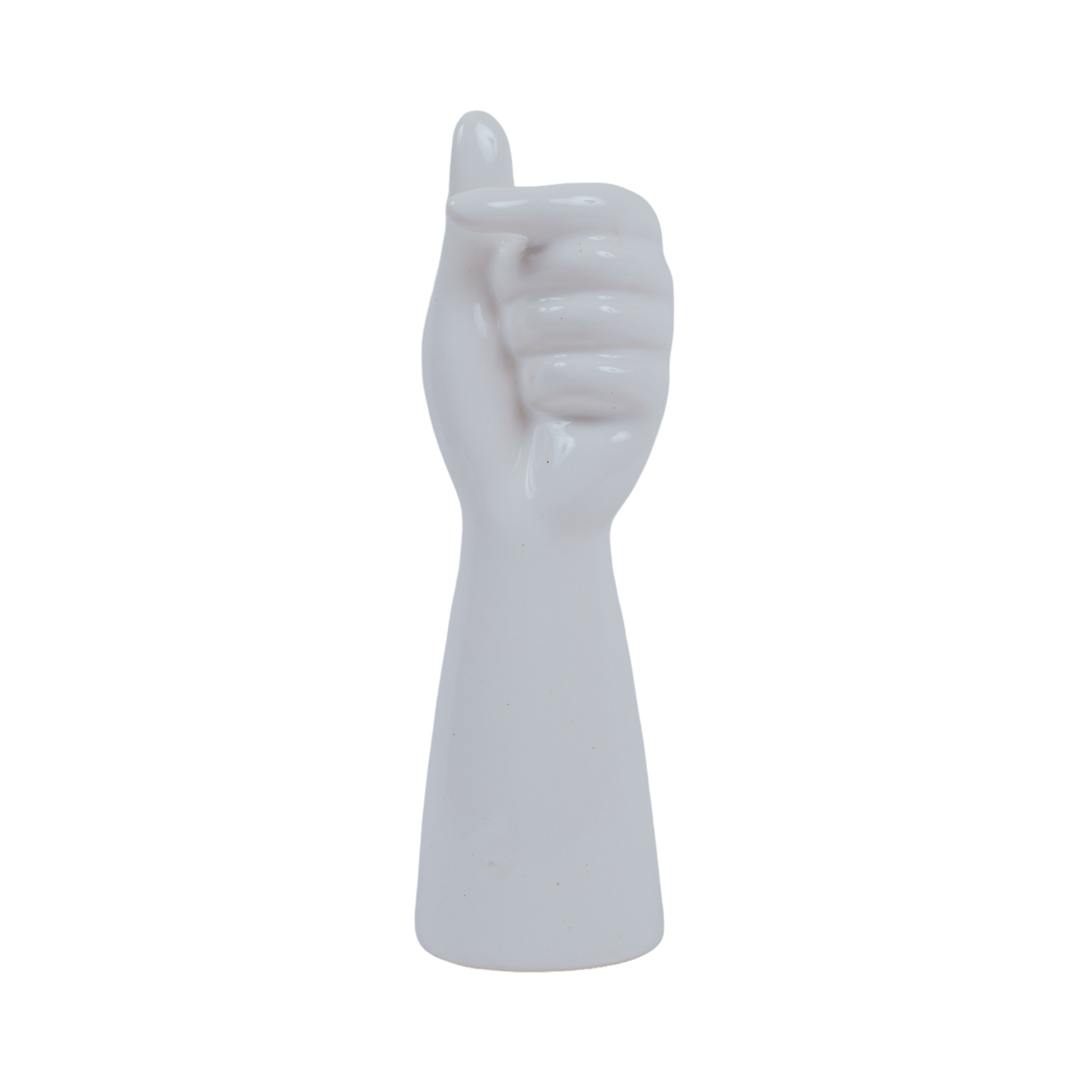 HAND DRY VASE WHITE Dekspace