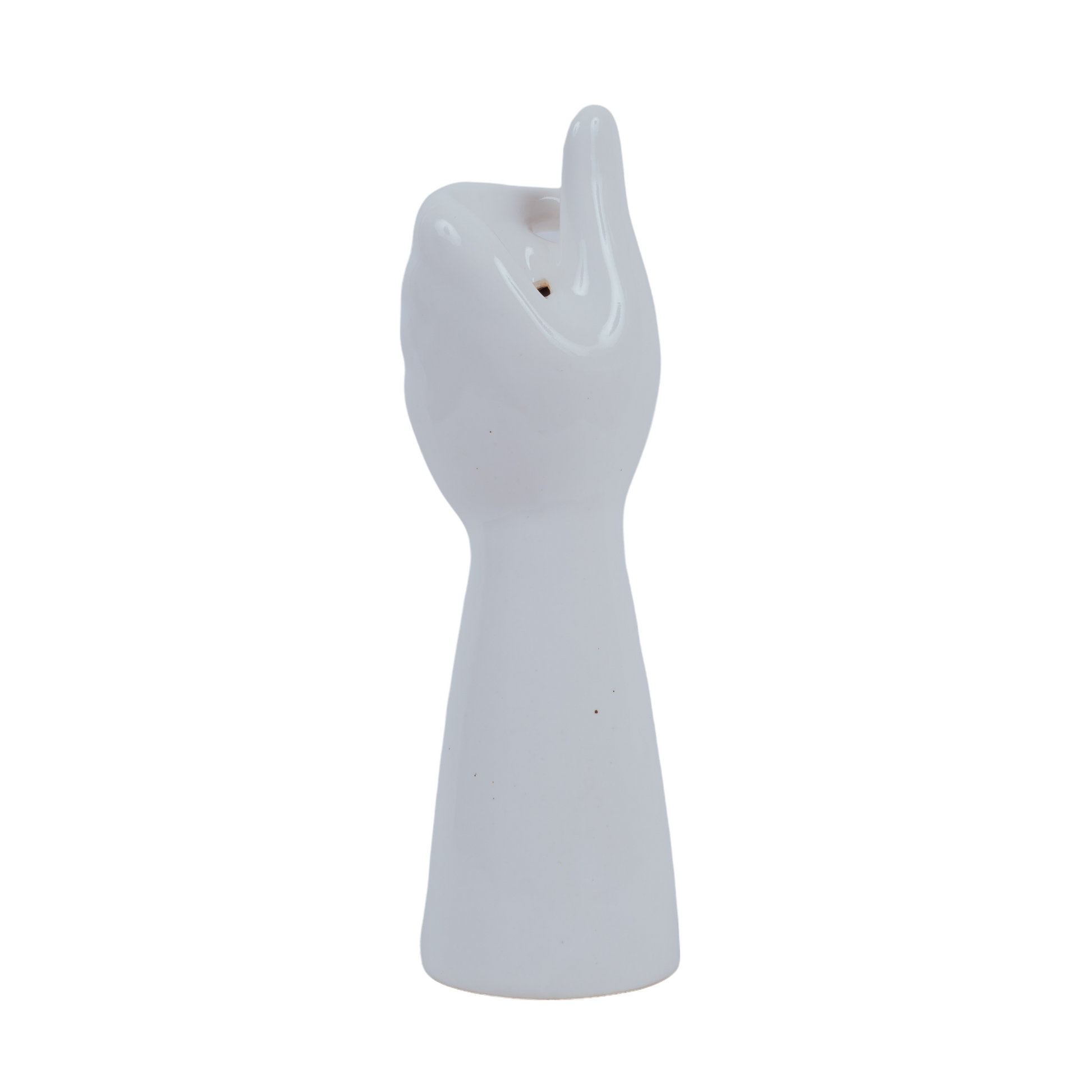 HAND DRY VASE WHITE Dekspace