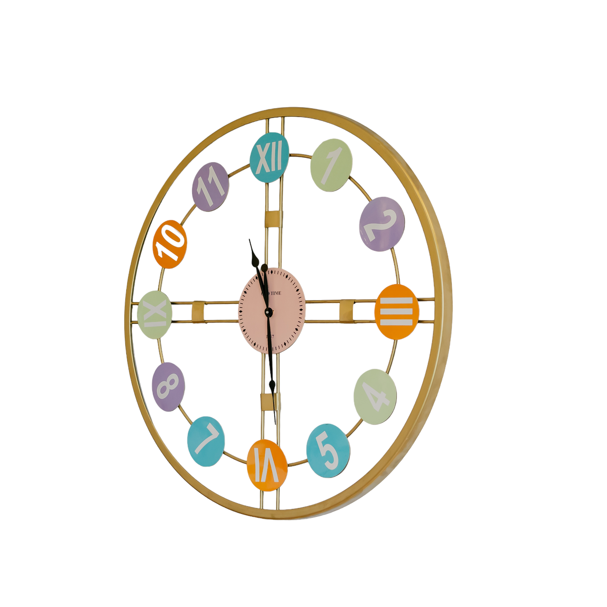 Rainbow Radiance Wall Clock Dekspace