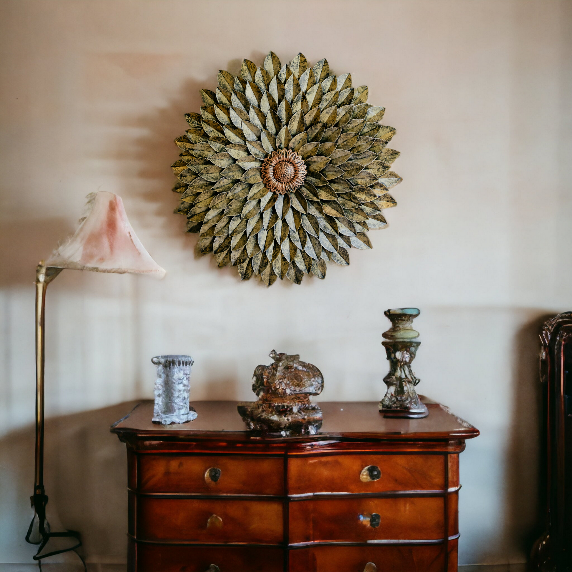 Metal Sunburst Wall Art Dekspace