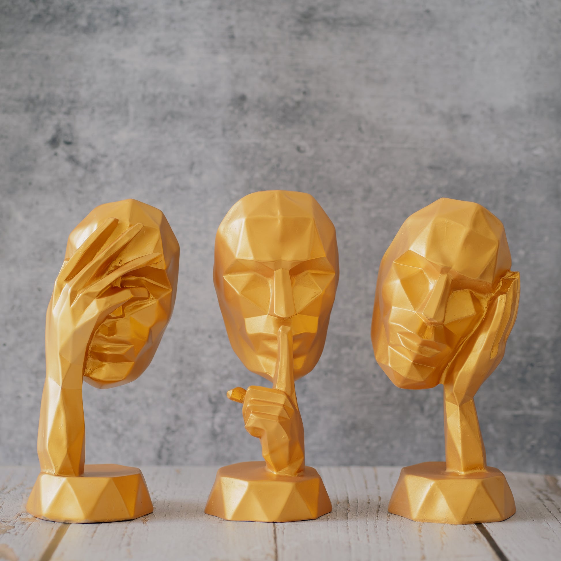 The Geometric Man with the Pose - Set of 3 - GL Dekspace