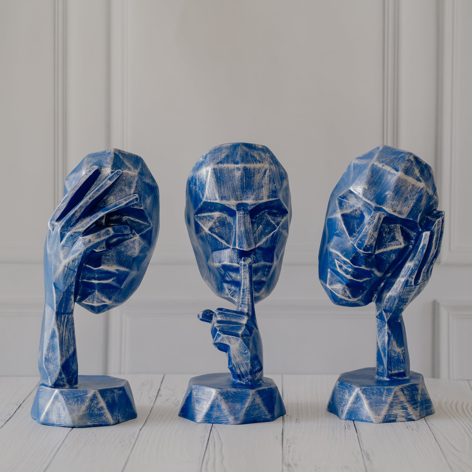 The Geometric Man with the Pose - Set of 3 - BL Dekspace