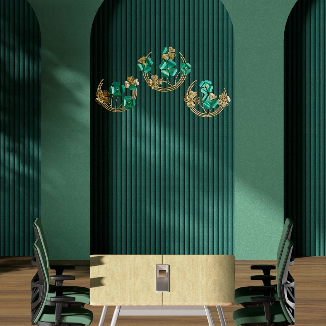 Cloverleaf Trio Wall Art Set Dekspace