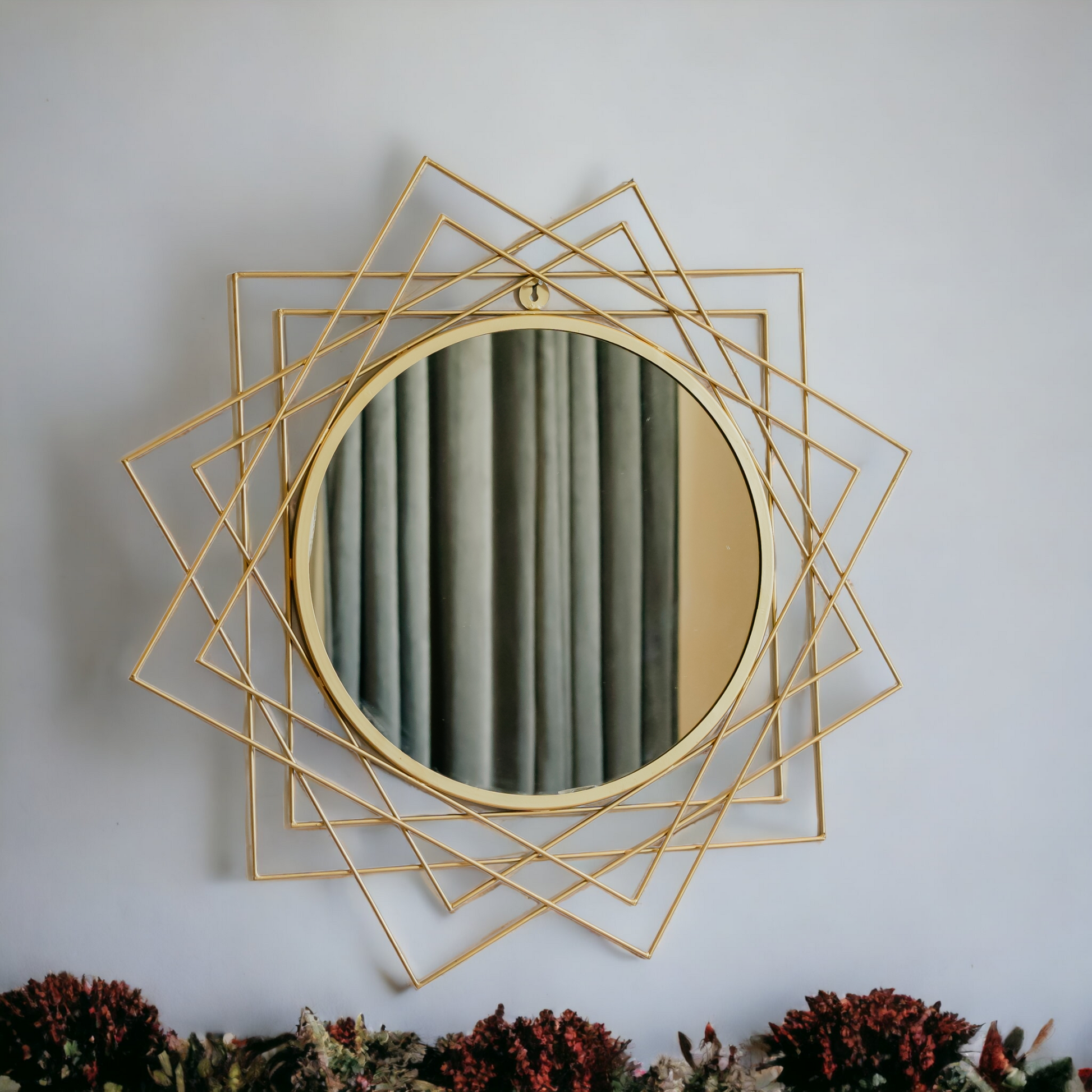 Geometric Glam  Wall Mirror Dekspace