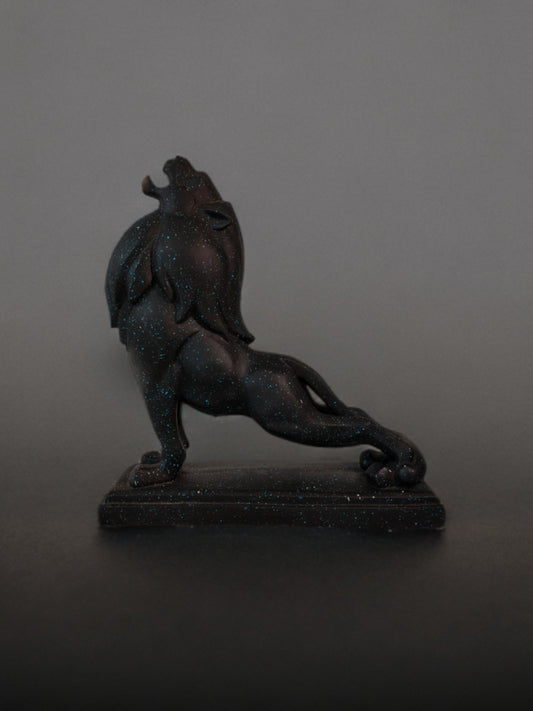 Lion Posing Bhujangasan Table Accent -BL Dekspace