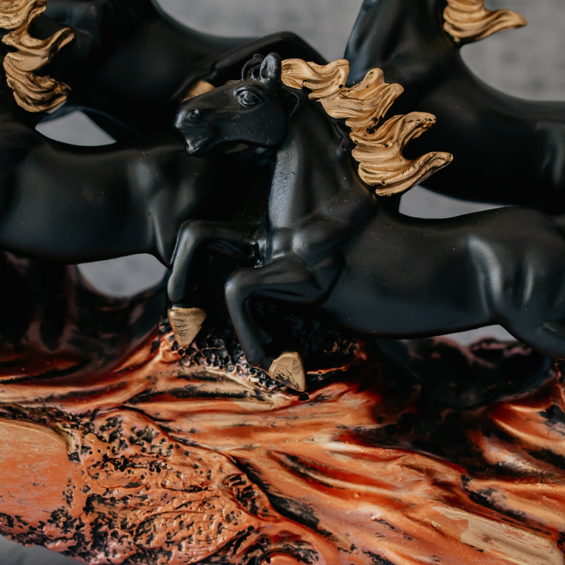 the feng shui running horses